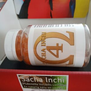 Omega 4 med Gurkmeja,Vitlök och Svartpeppar 120 kapslar 2 månader