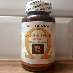 Sacha Inchi Vegan omega 3 120 kapslar 1000 mg räcker 3 månader