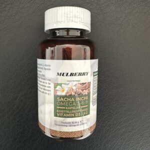 Sacha Inchi Omega 3 Veganolja D3 K2 120 kapslar