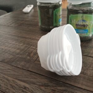 5 st Flergångsfilter 1000 för lös vikt te och kaffe en kopp ..